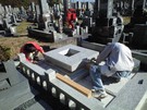 墓石設置工事3