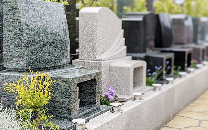 お墓の種類についてはこちら